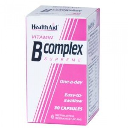 HEALTH AID B Complex Supreme 30 Κάψουλες